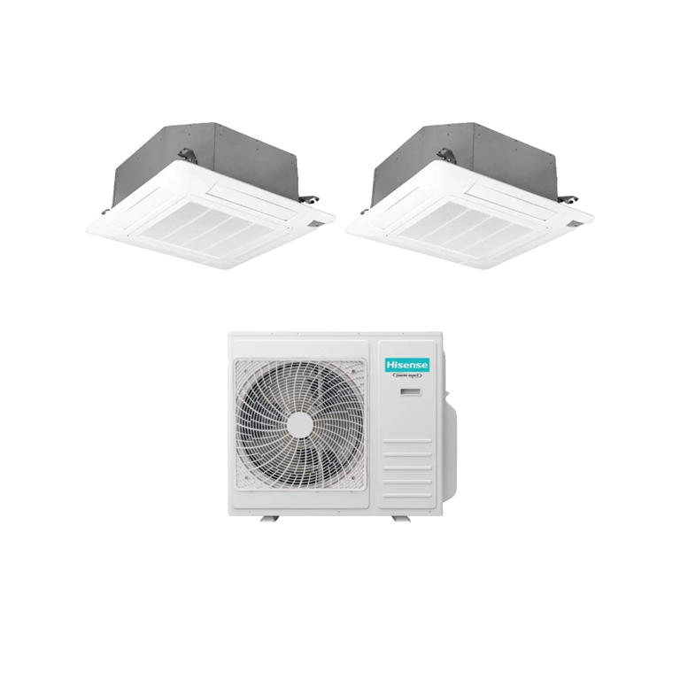 Climatiseur Hisense dual split a cassetta 10 kW R 32 not specified Neuf