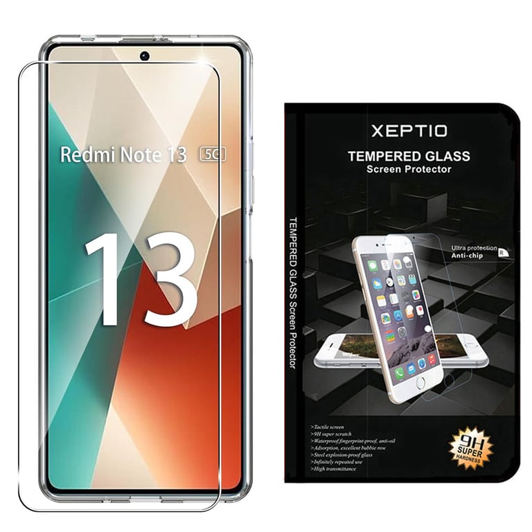 Xiaomi Redmi Note 13 5G verre trempé vitre protection écran - Neuf