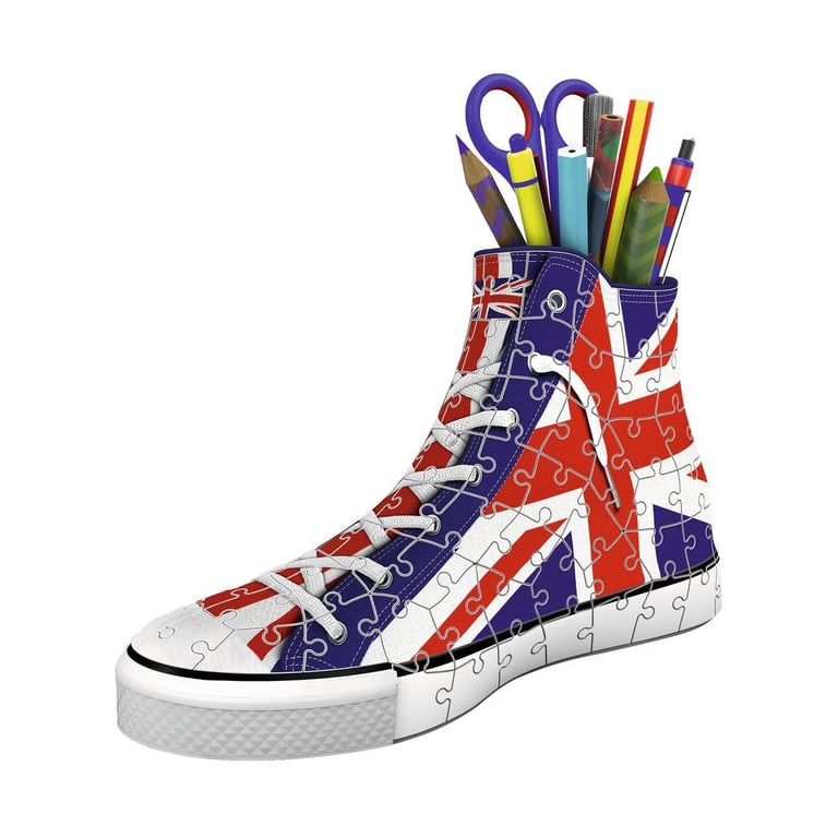 Puzzle 3D 108 pièces : Chaussure Sneaker Union Jack Ravensburger France - vue 9