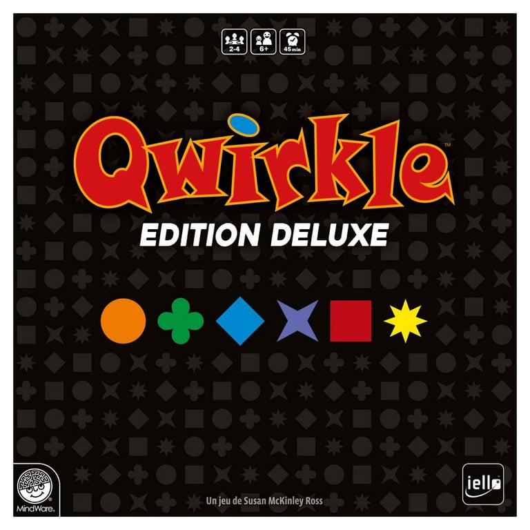 Jeu classique Iello Qwirkle Edition Deluxe