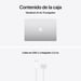 Macbook Air M5 (2026) 15'', 512 Go RAM 16 Go Apple GPU 10, Argent - QWERTY ES