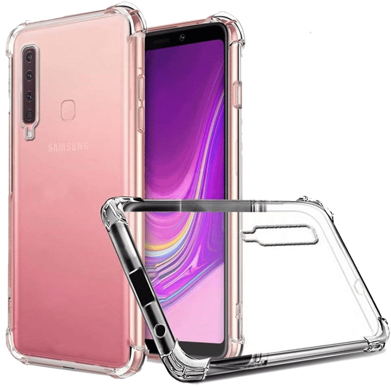 Evetane Coque Samsung Galaxy A9 2018 ANTI CHOCS silicone transparente Motif bords renforcés