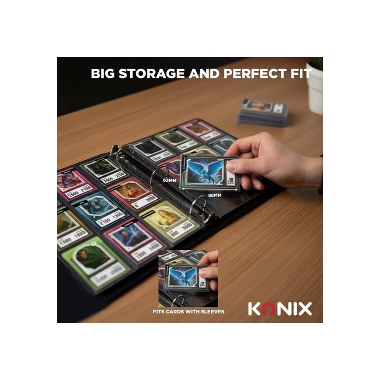 Konix Premium TCG Binder 3x3 Couverture PU - vue 2