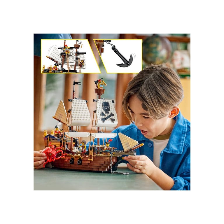 LEGO Creator Bateau Pirate Mythique 31387 - vue 7