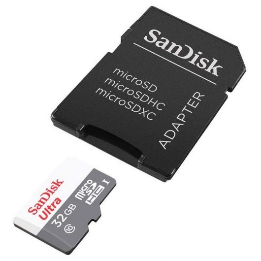 SanDisk Ultra microSD 32 Go MicroSDHC UHS-I Classe 10 - Neuf