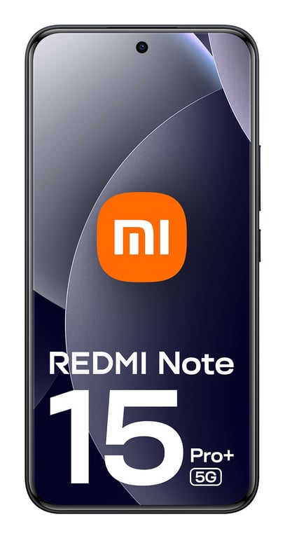 Redmi Note 15 Pro+ (5G) 256 Go, Noir - Neuf