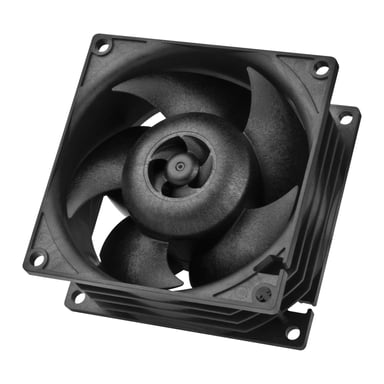 ARCTIC S8038-7K Ventola per processore 8 cm Nero 1 pezzo(i)