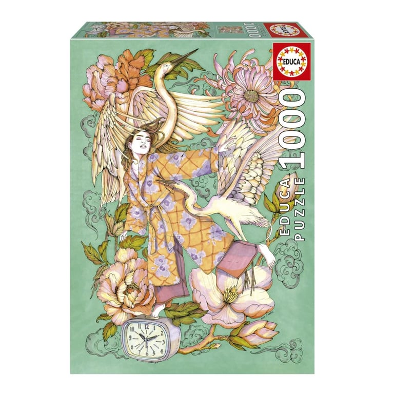 Puzzle EDUCA Réveil Ana Jarén 1000 pièces - vue 2