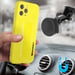 Coque iPhone 11 Pro Silicone Support Magnétique Pliable Wozinsky jaune