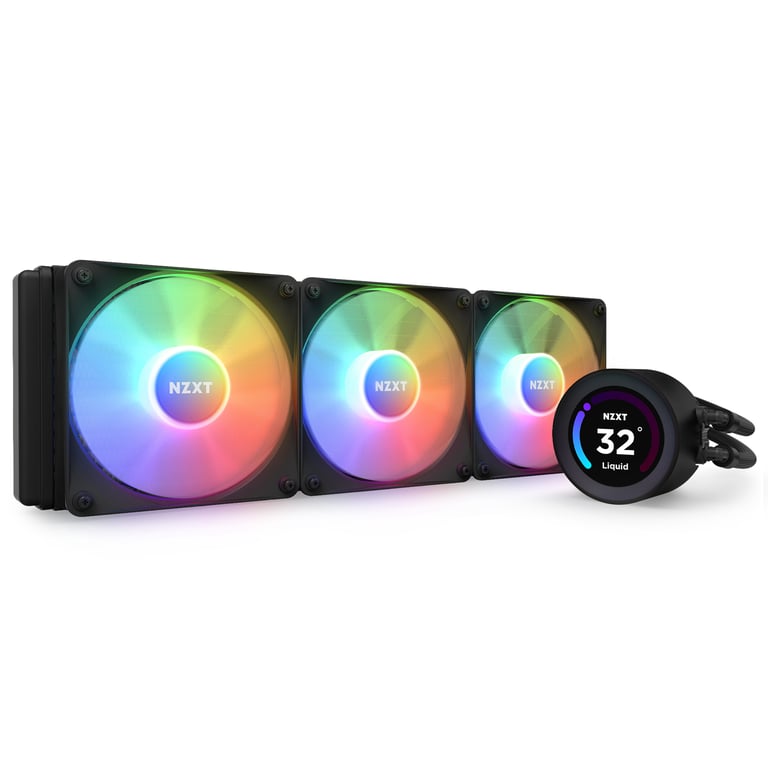 NZXT Kraken Elite 360 RGB Processeur Refroidisseur de liquide tout en un 12 cm 1 pièce Neuf