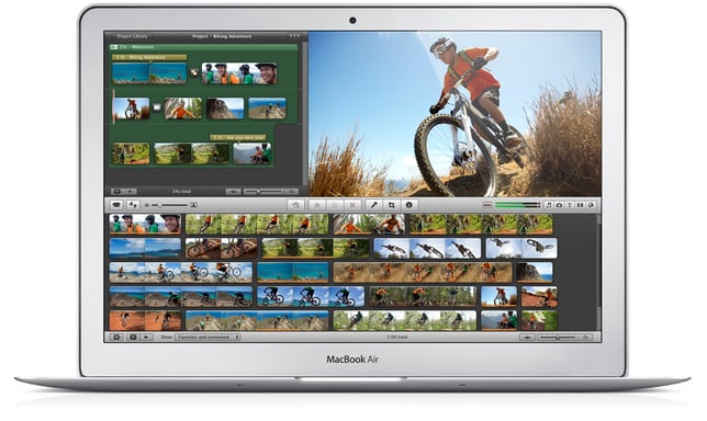 MacBook Air Core i5 (2014) 11.6', 1.4 GHz 128 Go 4 Go  HD Graphics 5000, Argent - AZERTY