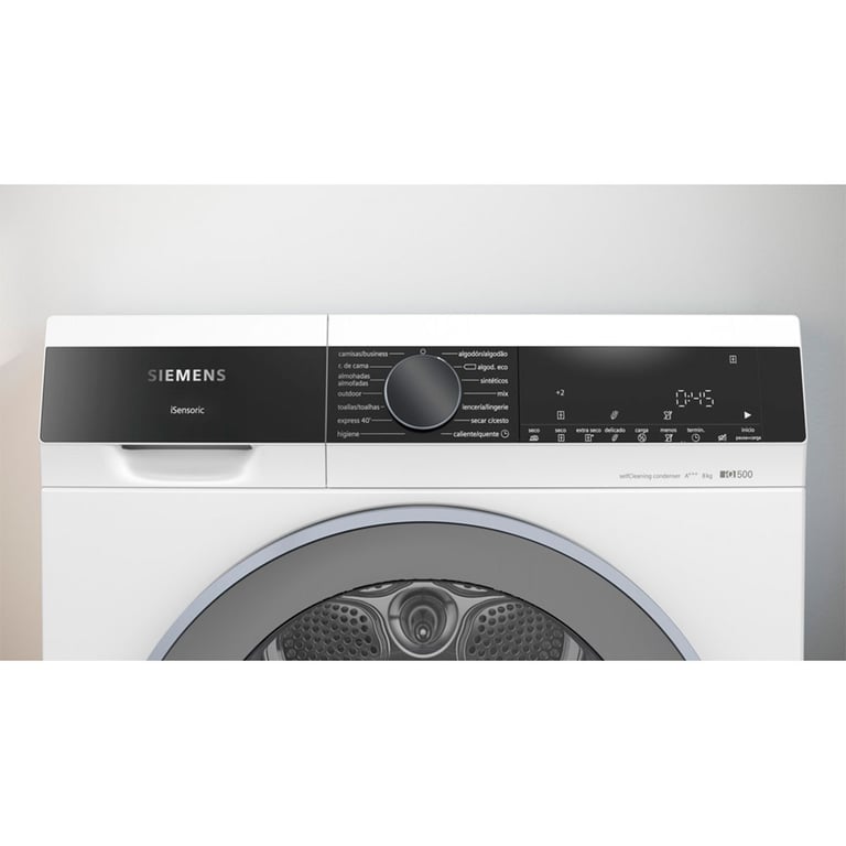 Siemens iQ500 WQ35G2D0ES sèche linge Pose libre chargement frontal 8 kg - vue 3