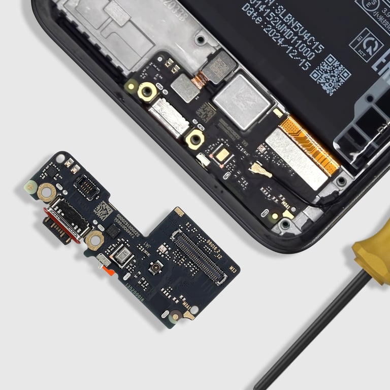 Xiaomi Connecteur de Charge USB C de Remplacement Service Pack pour Poco X7 - vue 3