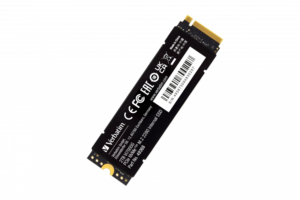 Verbatim Vi7000G .2 PCI Express 4.0 NVMe Neuf - vue 6