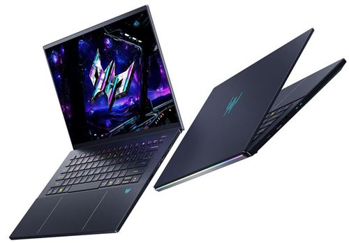 PC Portatile Gaming Acer Predator Triton 14,5'' OLED Touch 120Hz Intel Core Ultra 9 RTX 5070 32 GB RAM 1 TB SSD Nero