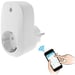 Prise Eu Connectée Compatible iOs Android Protection Surcharge Wifi Blanc YONIS