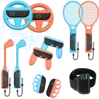 imoshion Ensemble Nintendo Switch 2 - Ensemble d'accessoires de 15 pièces pour Nintendo Switch 2