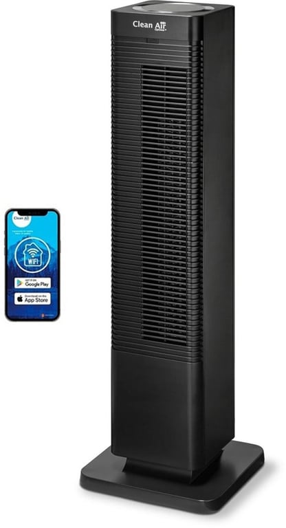 Clean Air Optima Chauffage ventilateur Design 2 en 1 CA Smart 40m² / 100m³ Chauffage PTC et ventilateur Neuf - vue 4