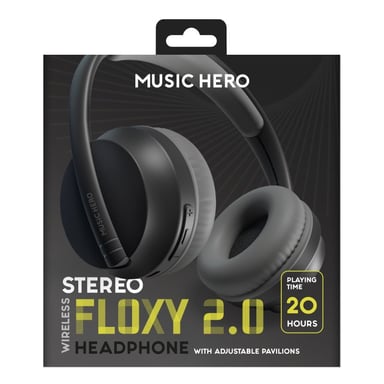 SBS Floxy 2.0 Auriculares Inalámbrico Diadema Llamadas/Música USB Tipo C Bluetooth Negro