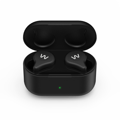 Wavell Two Casque True Wireless Stereo (TWS) Ecouteurs Appels/Musique Bluetooth - Noir Fumé