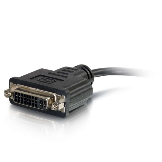 C2G Adaptateur HDMI vers DVI D Convertisseur HDMI vers DVI D Single Link /F Convertisseur vidéo HDMI DVI - vue 2
