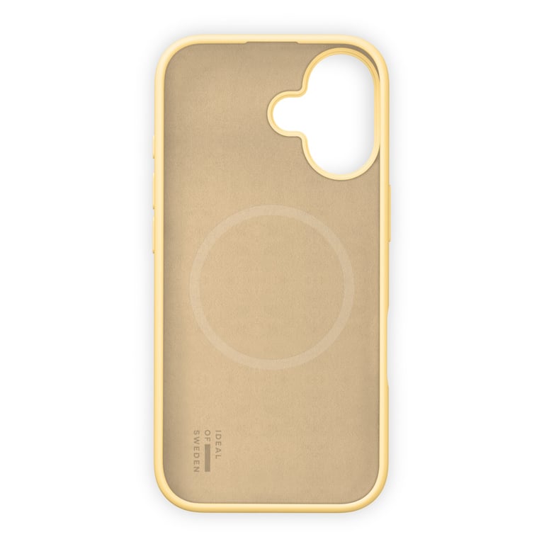 iDeal of Sweden Coque en silicone avec MagSafe pour Apple iPhone 17 / 17 Pro Soft Lemon Neuf - vue 5