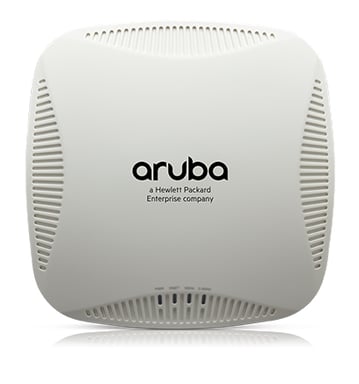 HPE Aruba Networking Instant IAP-204 867 Mbit/s Blanc Connexion Ethernet, supportant l'alimentation via ce port (PoE)