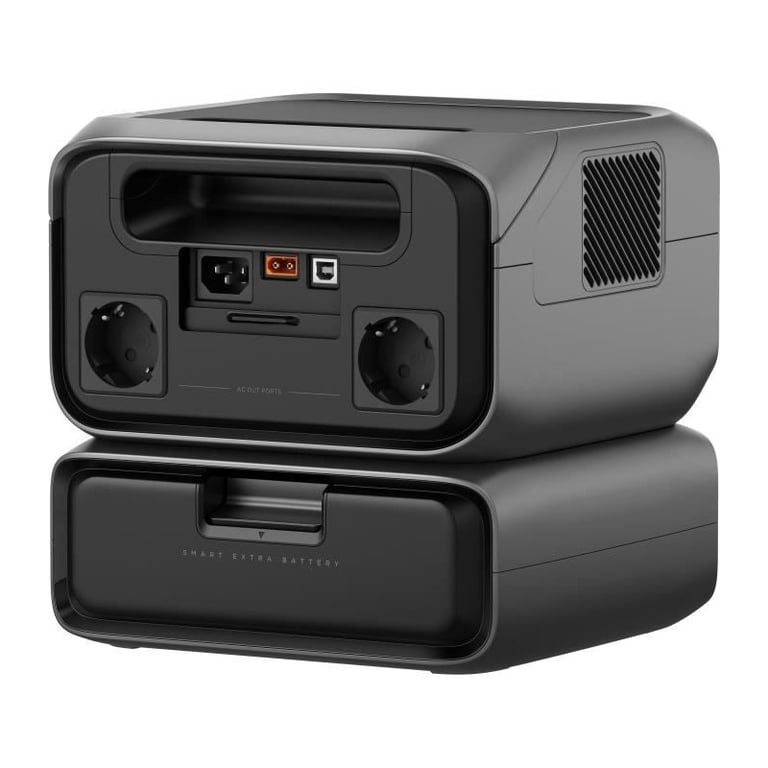 Batterie de démarrage EcoFlow RIVER 3 Max Haute performance système ASI capacité extensible batterie EB300 incluse - vue 3