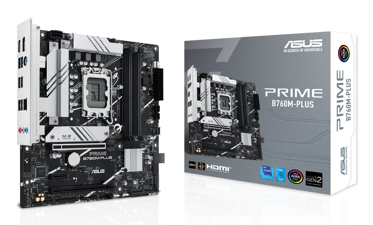 ASUS PRIME B760M PLUS - vue 2