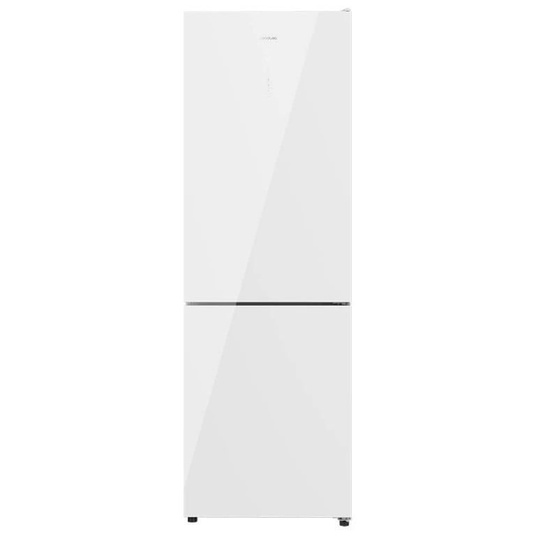 Cecotec Frigorífico Combi 2 Puertas Cristal de 322 Litros Bolero CoolMarket Combi 322 Glass D. Altura 185 y 60 cm de Ancho Motor Inverter Plus Sistema Air flow Total No frost - vue 2
