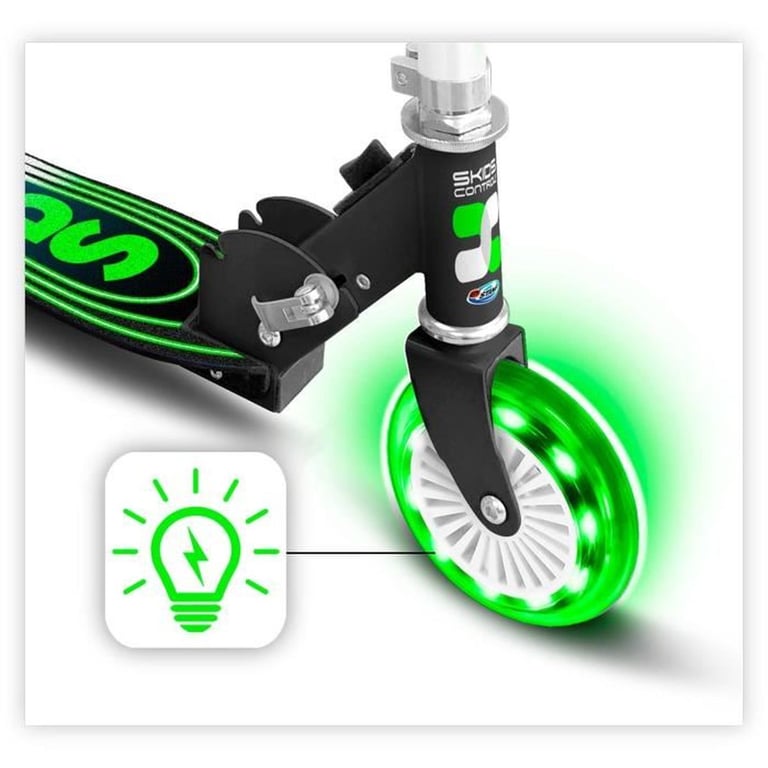 Trottinette Pliable Roues Lumineuses Skids Control 'unité - vue 3