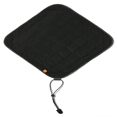 KODAK Camera Wrap L 38,5 x 38,5 cm – Funda Protectora Acolchada para Cámara, Tejido Repelente al Agua, Cierre de Velcro, Compatible con Cámaras Analógicas y Compactas Kodak – Negro