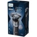 Afeitadora Eléctrica Philips Serie 5000X X5006 Wet & Dry, 27 Cuchillas de Acero Inoxidable Autoafilables, Cabezal Giratorio 360°, Tecnología SkinProtect