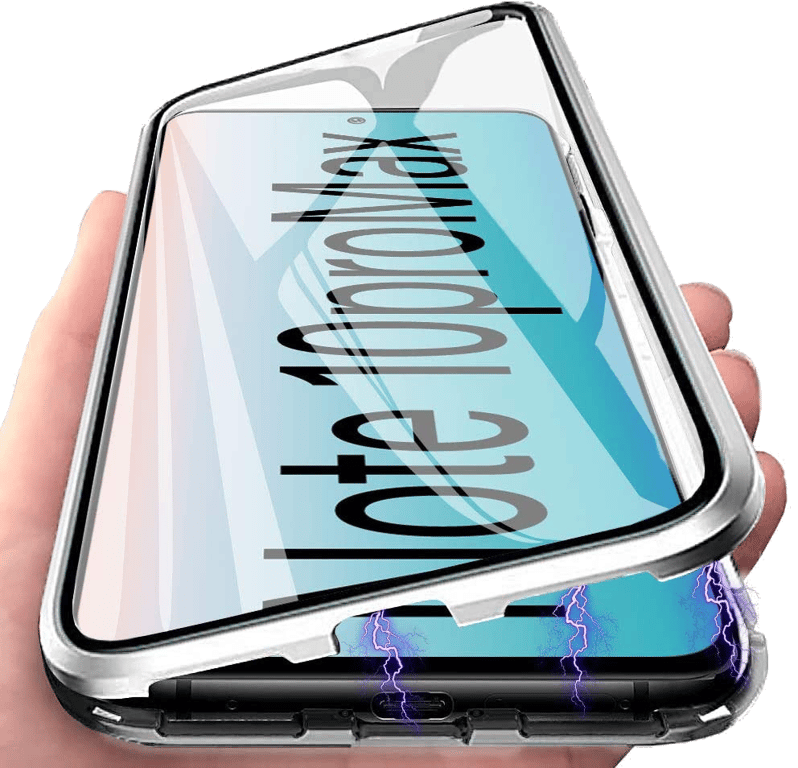 Coque Verre Trempe pour XIAOMI Redmi Note 10 Pro Max Magnetique Transparente Protection Integrale