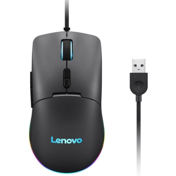 Souris Gaming Lenovo M210 RGB – Filaire, 8000 DPI, 7 Boutons - vue 8