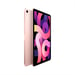 iPad Air 4e génération 10,9'' (2020), 64 Go - Wifi + Cellular - Or rose