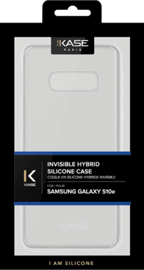Guscio ibrido invisibile per Samsung Galaxy S10e, trasparente