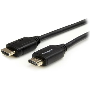 StarTech.com Cable de 3m HDMI 2.0 Certificado Premium con Ethernet - HDMI de Alta Velocidad Ultra HD de 4K a 60Hz HDR10 - para Monitores o TV UHD