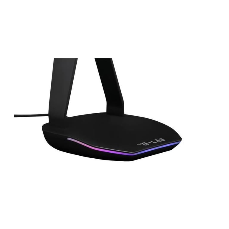 Support Pour Casque The G-Lab K-Stand Hydrogen – 2 Ports USB, Base Antidérapante - vue 7