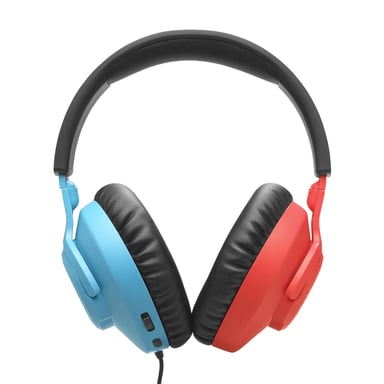 JBL Quantum 100N Casque Avec fil Arceau Jouer Bleu, Rouge
