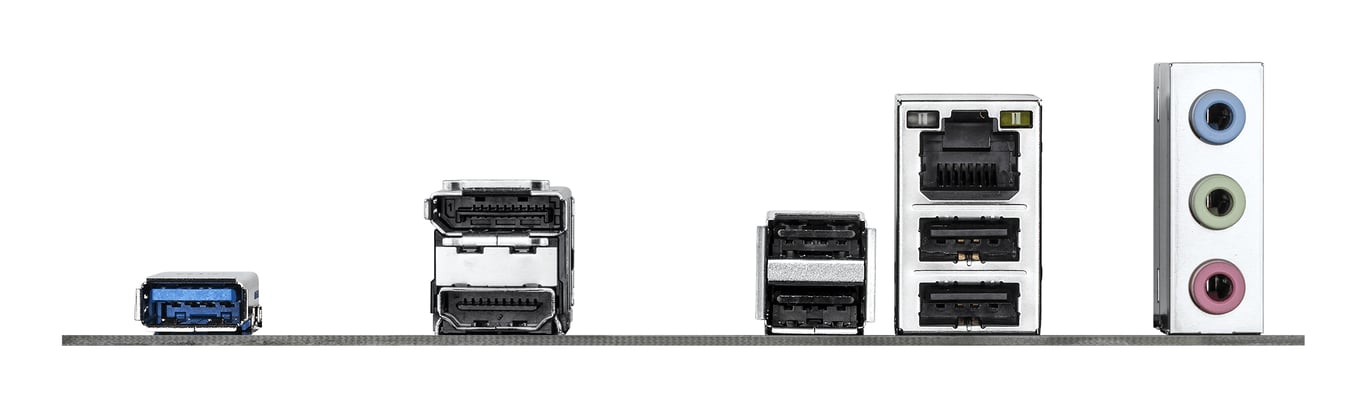 GIGABYTE H610M D3W Carte Mère Prend en charge les processeurs Intel Core 14e génération VRM 5+1+1 phases jusqu’à 5600MHz DDR - vue 6