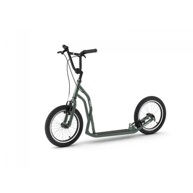 Trottinette Urbaine Yedoo Steel 1616 Verte - Confort et Agilité