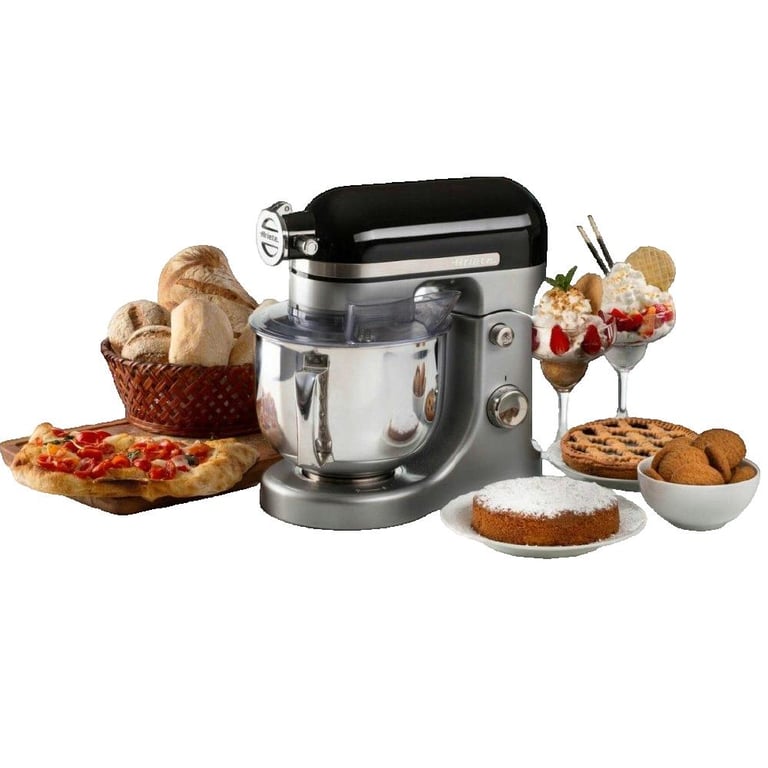 Robot Pâtissier Ariete 1589 – 1600 W, 11 Vitesses, Cuve 5,5 L - vue 7