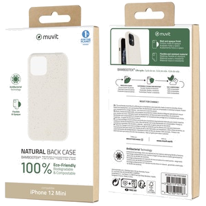 Muvit For Change Coque Bambootek Cotton: Apple Iphone 12 Mini