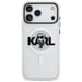 Custodia MagSafe Karl Lagerfeld IML Karl Sketch Logo per iPhone 17 Pro Max trasparente