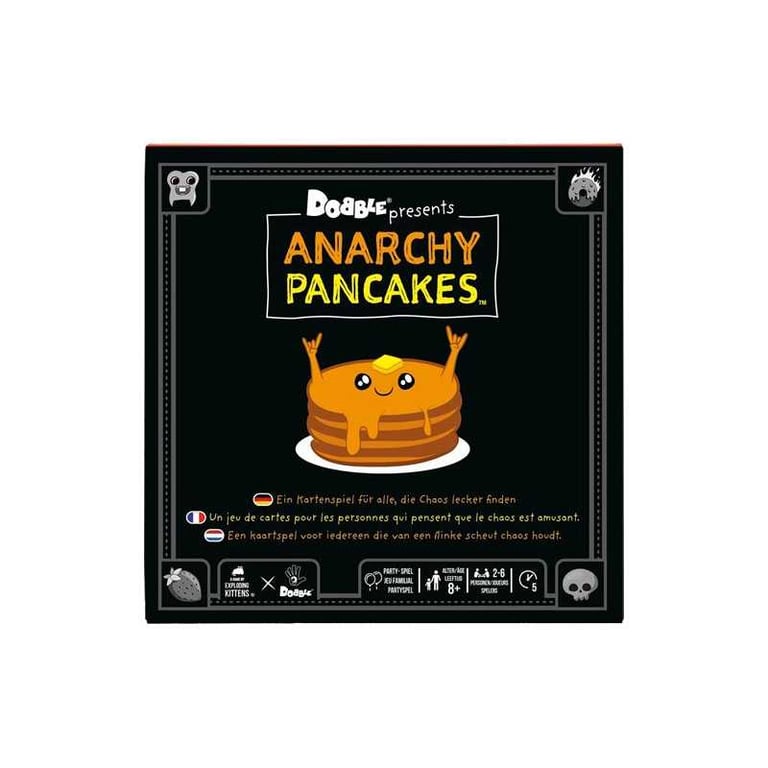 Jeu d'ambiance Asmodee Dobble Anarchy Pancakes - vue 3