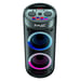 R-MUSIC Booster Party - Altavoz BT inalámbrico de alta potencia - 600W - Lightbox - Ecualizador - USB, microSD - Pantalla LED - Karaoke