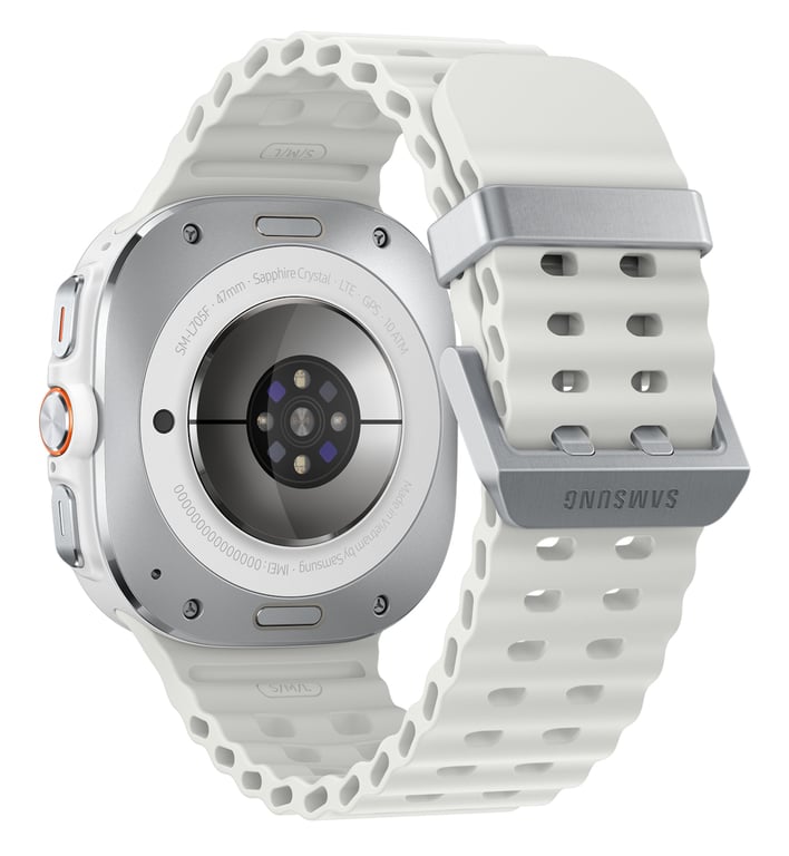 Galaxy Watch Ultra Wifi + 4G (2024), Boitier de 47 mm, Blanc - Très bon état
