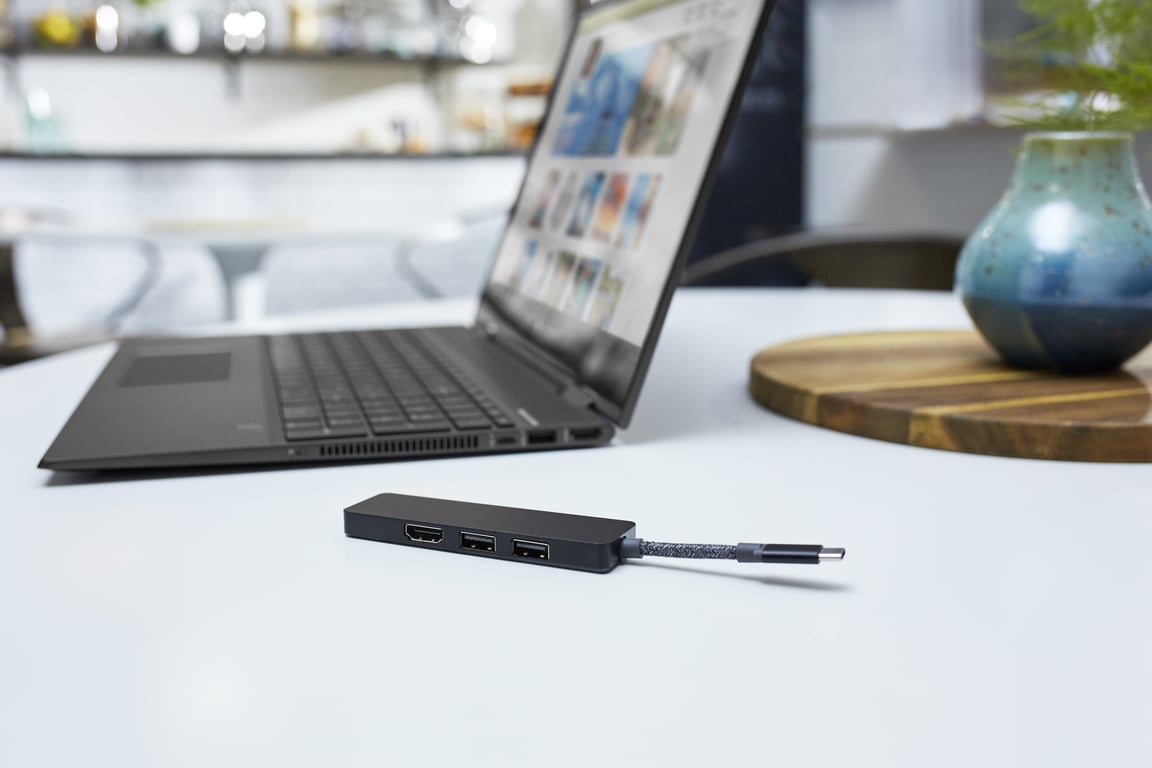 HP HUB USB C 4 EN 1 HP ENVY - vue 2