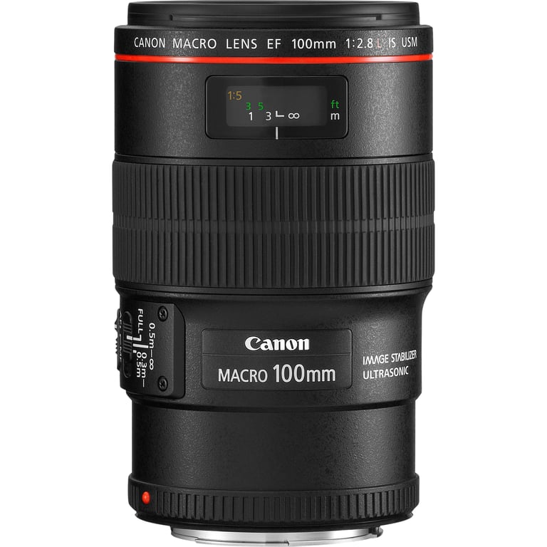 Canon EF 100mm f/ Macro IS USM - vue 2